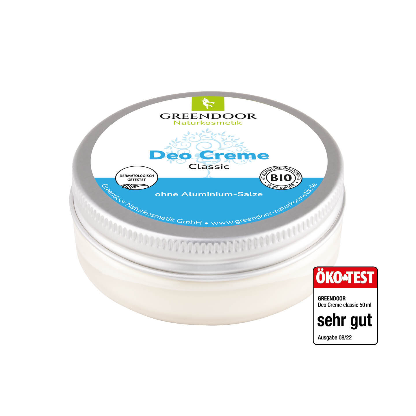 Florex Deocreme Cotton – Aluminium- & Alkoholfreies Deo Ohne Konservierungsstoffe, 40 G
